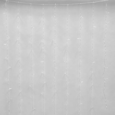 Гирлянда занавес светодиод. ULD-C3020-264/TTK WARM WHITE IP44 с эффектом мерцания 3х2м 264 светодиода тепл. бел. свет провод прозр. Uniel UL-00010920