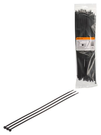 Хомут 4,8х350 мм морозостойкий (черный) (100 шт) | SQ0515-1111 TDM