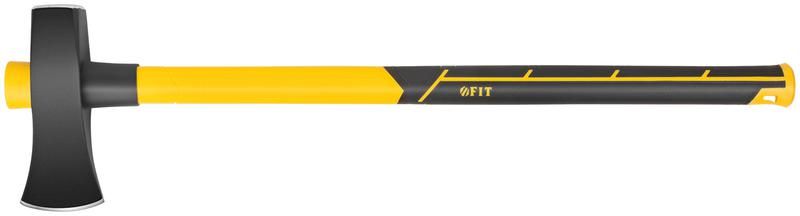 Топор-колун кованый, фиберглассовая длинная ручка 900 мм, 3600 гр. - 46179 РОС