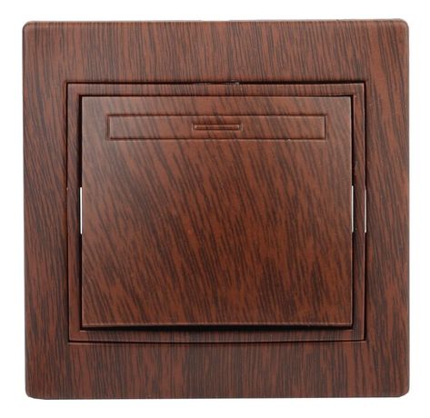 Выключатель 1-кл. СП Plano 10А IP20 1-101-10 250В венге Intro Б0030032 ЭРА