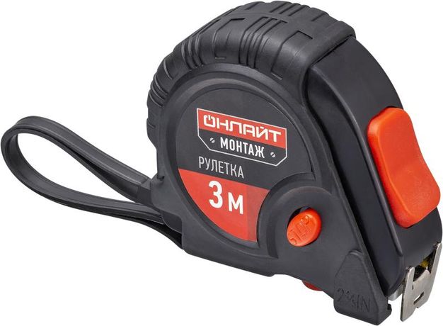 Рулетка 82 976 OMT-Ru02-3-16 3мх16мм ОНЛАЙТ 82976 Navigator