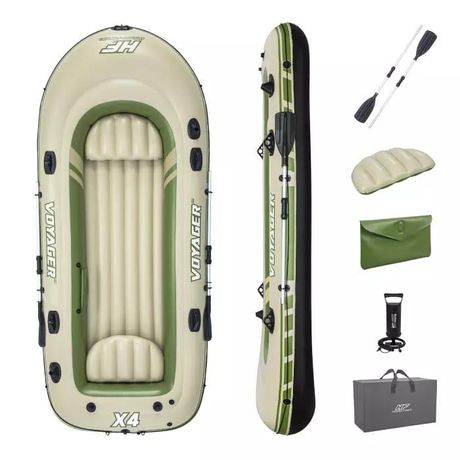 Лодка надувная Voyager (65156) Х4 350х145см весла насос Bestway 6941607357989 Bestway арт. 6941607357989