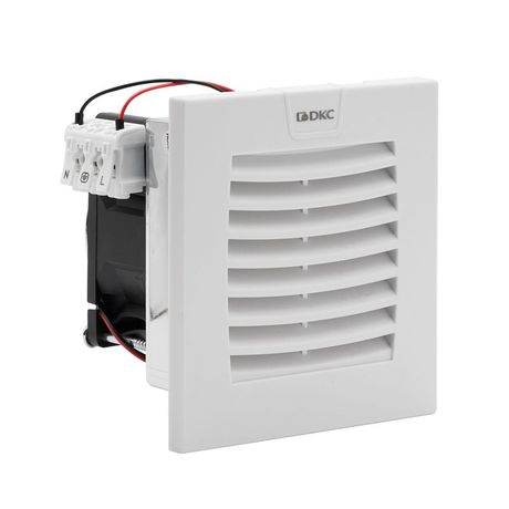 Вентилятор с фильтром ЭМС 24 м3/ч, 115В AC, 120х120 мм, IP54 | R5MCV12115 DKC ДКС