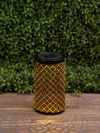 Светильник уличный ERASF22-44 на солнечных батареях садовый Орнамент 19 см | Б0053446 ЭРА