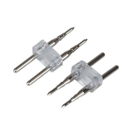 Коннектор силовой ARL-2pin-Mini (16х8mm) метал. Arlight 021552