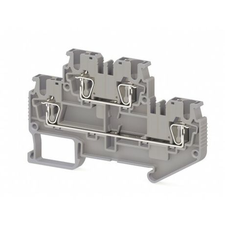 Пружинная клемма серии SRD 2,5-2F (Серый)0.0.0.3.11359 | 311359 Klemsan