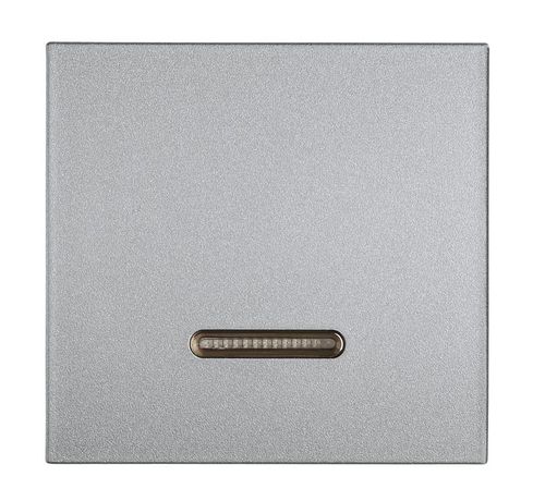 Клавиша проходного выключателя 1-кл. с подсветкой серебр. Cellia Makel 2251721