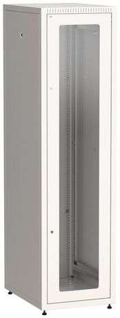 Шкаф сетевой LINEA E 33U 600х800мм стекл. передняя дверь задняя металлическая сер. ITK LE35-33U68-GM IEK