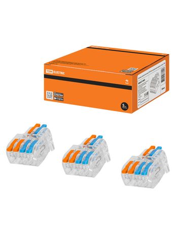 Клемма разветвительная СКР-624 в прозрачном корпусе (4 мм2) | SQ0527-0403 TDM