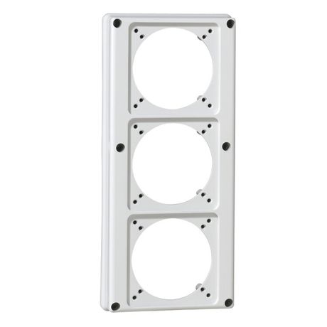 Лицевая панель - P17 Tempra Pro 280x125 3 розетки 16 A | 057714 Legrand