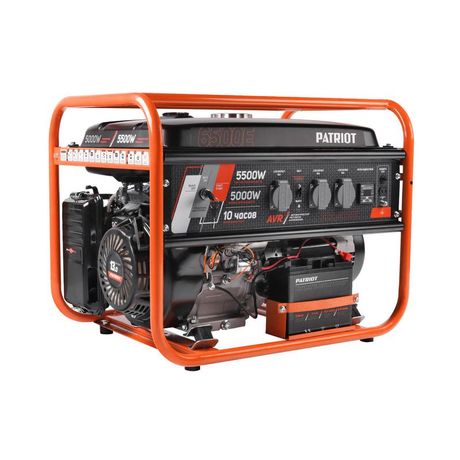 Генератор бензиновый GRS 6500 E - 476102271 PATRIOT