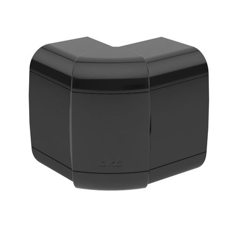 Угол внешний 90х50 мм, изменяемый черный | 09552A DKC ДКС