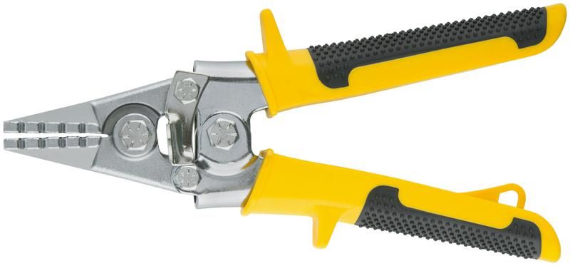 Плоскогубцы для гибки листового металла, прорезиненные ручки, 230 мм - 52761 РОС