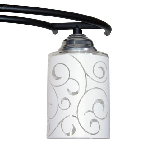 Светильник Стиль 121 черн.(Плафон 8498) НПБ 01-2х60-123 Е27 ИМ - 1005405037 Элетех