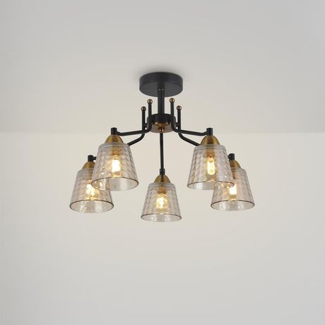 Люстра Capella E27х5 60Вт IP 20 Freya FR4017PL-05BBZ