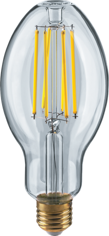 Лампа светодиодная филаментная высокомощная 14 338 NLL-ED75-13-230-840-Е27-CL 13Вт прозрачная 4000К нейтр. бел. E27 2000лм 176-264В Navigator 14338