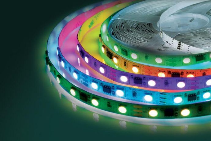 Лента светодиодная DSL-006 18LED/м RGB (уп.20м) Camelion 15684 Camelion арт. 15684