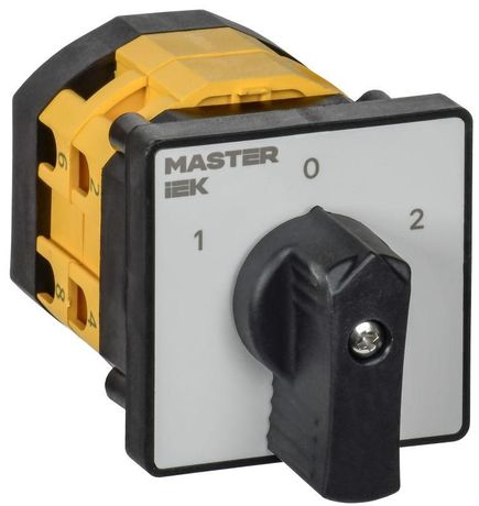 Переключатель кулачковый стандартная рукоятка 16А схема 51 | MI-CS10-016-051 IEK