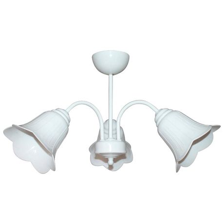 Светильник "Джина" 231 (плафон П0471) НСБ 01-3х60-151 Е27 (ИМ) подвесной бел. Элетех 1005404994