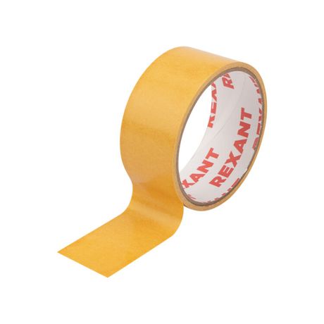 Двухсторонний скотч , полипропиленовая основа, 38 мм, ролик 5 м | 09-6238 Rexant MEET