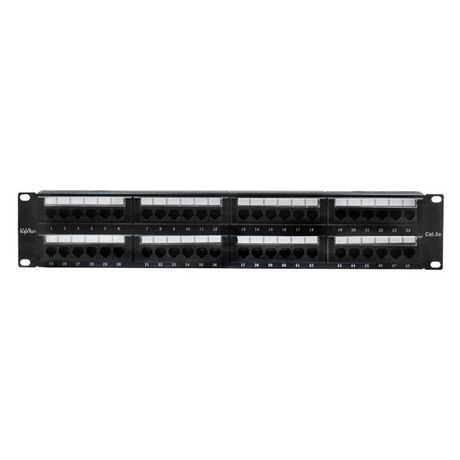 Патч-панель 19", 48хRJ-45, UTP, Cat.5e, 2U | 10-0405 SUPRLAN Net.on