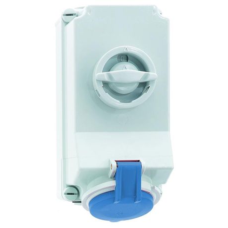 Розетка настенная с блокировкой 32А 3p IP44 16013 I 16013-Bals Bals