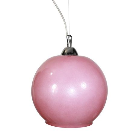 Светильник НСБ 72-60 "Ладера" М55 розовый перламутровый /трос /шнур прозр. /корпус металлик (инд. упак.) Элетех 1005251197