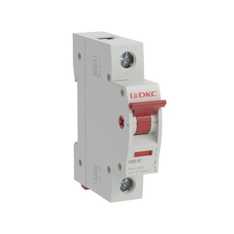 Выключатель нагрузки модульный YON max MSD 1п 63A | MSD-1P63 DKC ДКС