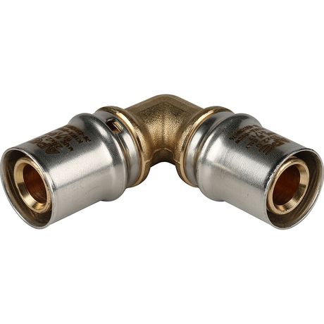 Угольник 20 90 град., пресс, для металлопластиковых труб - RG008S9C4A0SUS STOUT SFP-0009-002020