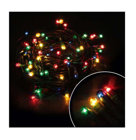 Гирлянда OTW100C-M 100 разноцв. микроламп 8 реж. IP20 5м SHLights 4690601003072