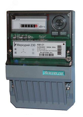 Счетчик электроэнергии Меркурий 230 АRT-01 PQRSIN трехфазный многотарифный, 5 (60), класс точности 1.0/2. 0, Щ, ЖКИ, IrDA, RS-485, 1 тариф МСК - М0000051922 Инкотекс 32818 230ART01PQRSIN Т1 1Тариф