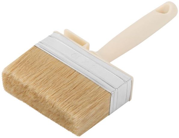 Макловица "мини" 30х100мм натур. свет. щетина пластик. корпус КУРС 01662