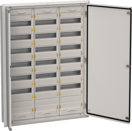 Корпус ЩРв-252 (3х84) TITAN 5 1130х885х130 IP31 сер. метал. IEK TI5-50-V-3X084-31-7035