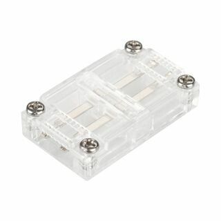 Коннектор прямой для ленты ARL-50000PV (15.5x6mm) прозрачный (ARL, Пластик) - 027067 Arlight