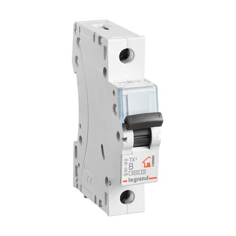 Автоматический выключатель TX 6000 - 6 кА тип характеристики B 1П 230/400 В~ 40 А 1 модуль 403976 Legrand