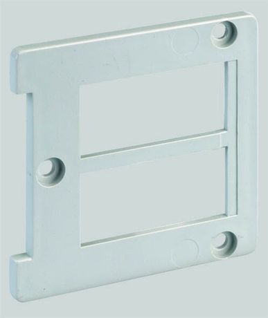 Панель боковая к офиблок компакт для 2-х коннекторов с быстрым подключением сер. Simon Connect ACFC04-24 KCFC04-24