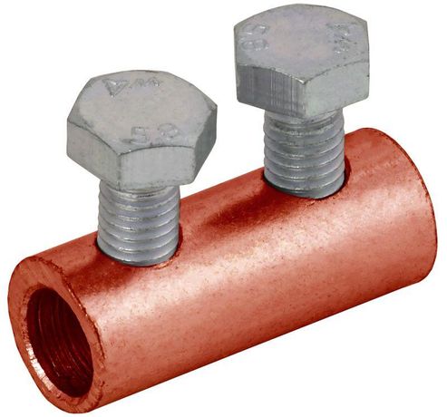 Зажим соединительный прямой пруток-пруток 6-8мм медь IEK - ZCC86-50-1-68