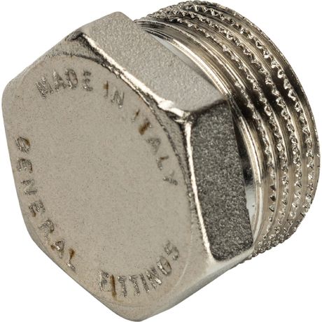 Пробка НР 3/4' никелированная - SFT-0025-000034 STOUT RG008Q0QTIGGQU