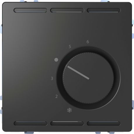 Терморегулятор Merten D-Life PlusLink с центральной платой переключателем конт. 230В SD антрацит SchE MTN5762-6034 APC