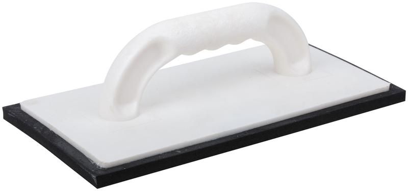 Терка финишная с резиновым покрытием, пластиковый корпус 280х140х10 мм - 05300 РОС