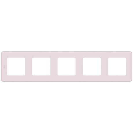 Рамка 5 постов Inspiria розовый | 673974 Legrand