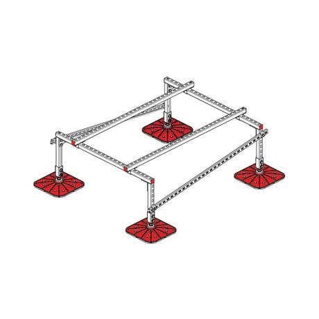 Конструкция опорная для установки оборудования TECHNORAPTOR FOOT 1200х1500 KM-TR-F-SSEI-1200-1500 КМ TR0011 КМ-Профиль