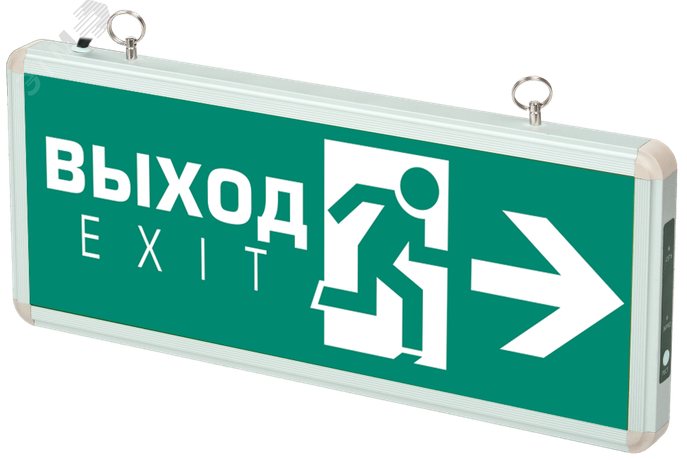 Светильник аварийный светодиодный EXIT стрелка 501-1 1w 1.2v IP20 LED пост. ФАZА - 5035096 Jazzway