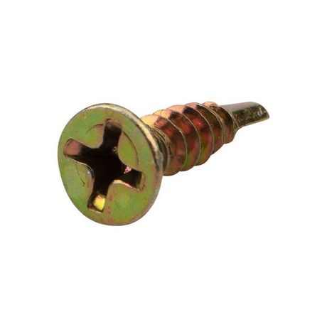 Саморез оконный сверло, 3.9х16, желтый цинк, упаковка поставщика ( 20 000 шт. ) | 1505-3916-1 Kranz