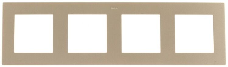 Рамка 4-м Simon24 шампань 2400640-034