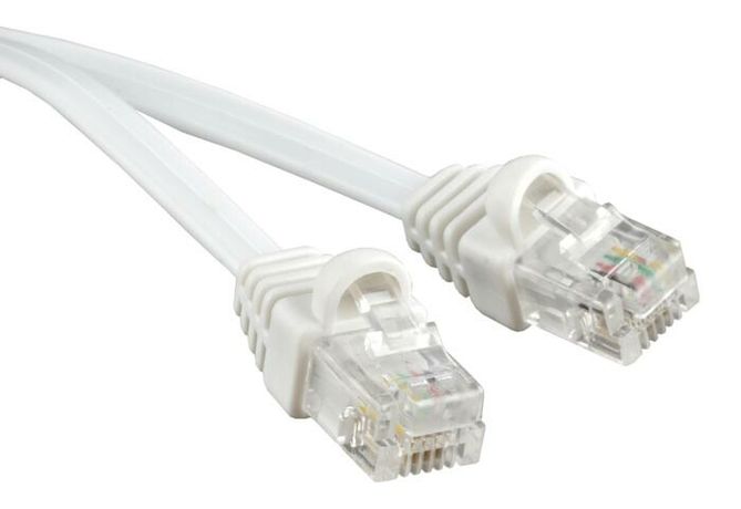 PC-RJ12-RJ12-1.5M-WH Патч-корд телефонный, 1.5 м | 18628 Hyperline