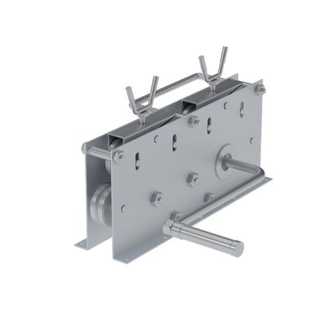 Выпрямительная машинка 9-роликовая для прутка Ø 6-10 мм и полосы от 10х3 до 40х4 | MRP9 КМ-профиль MA0422