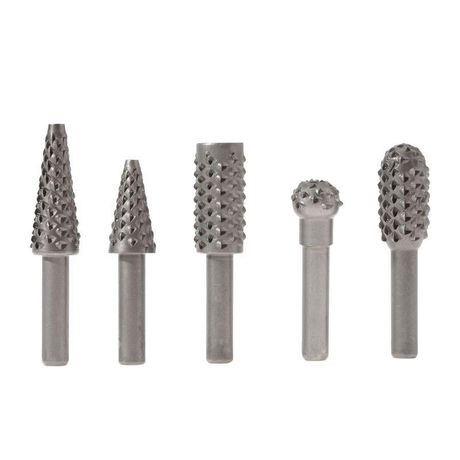 Набор борфрез (шарошек) по дереву (5 предметов) Kranz KR-91-0798