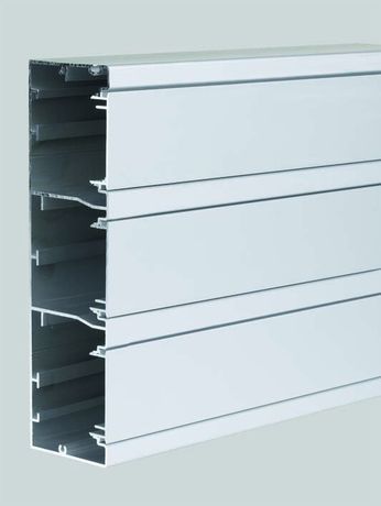 Кабель-канал 3-секц. 185х55 L2000 K45 алюм. Simon Connect TK11143-8