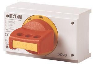 Поворотная ручка прямого монтажа, красный, с блокировкой, NZM1 NZM1-XDVGR - 285249 EATON